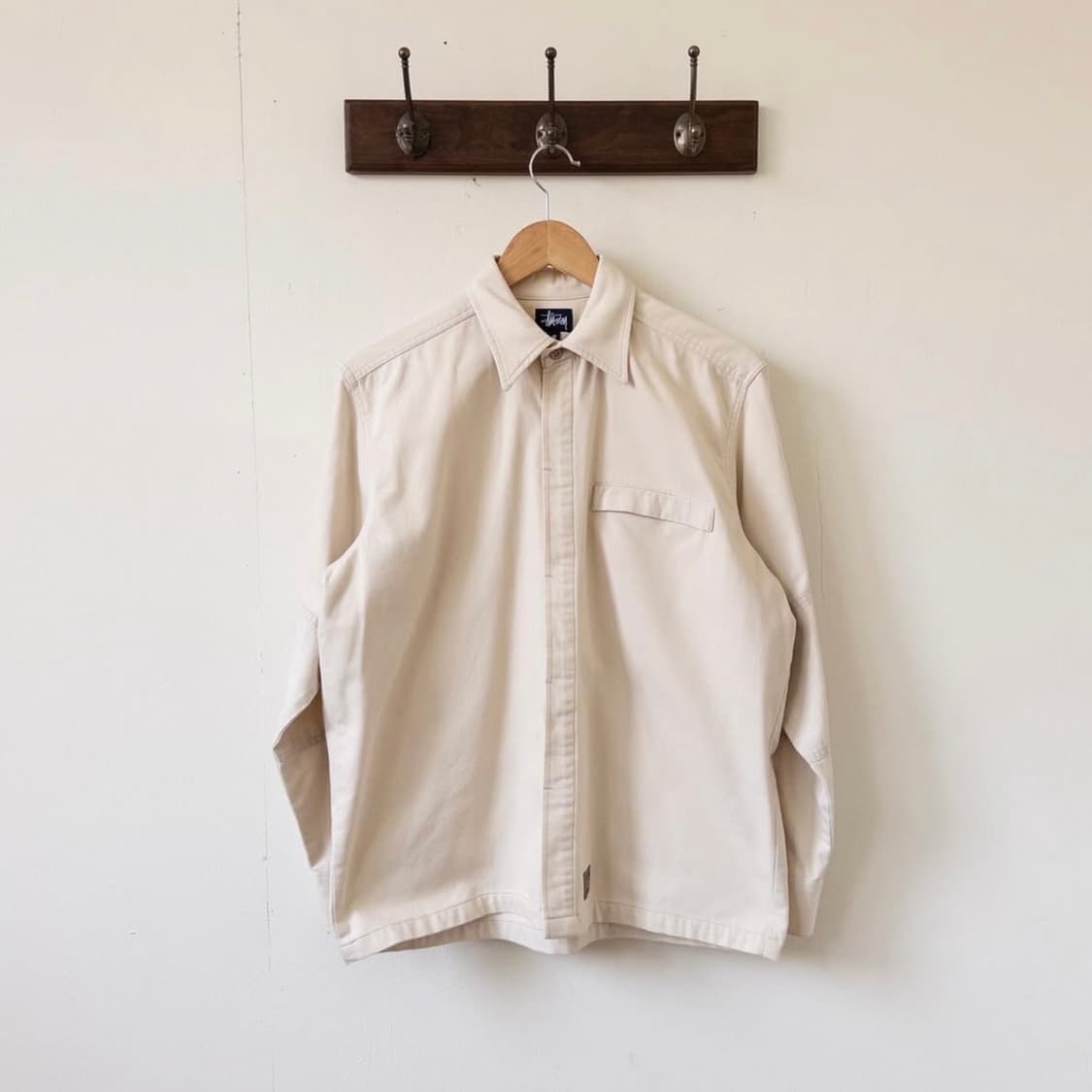 90s U.S.A 올드 스투시 셔츠 자켓 상품이미지2