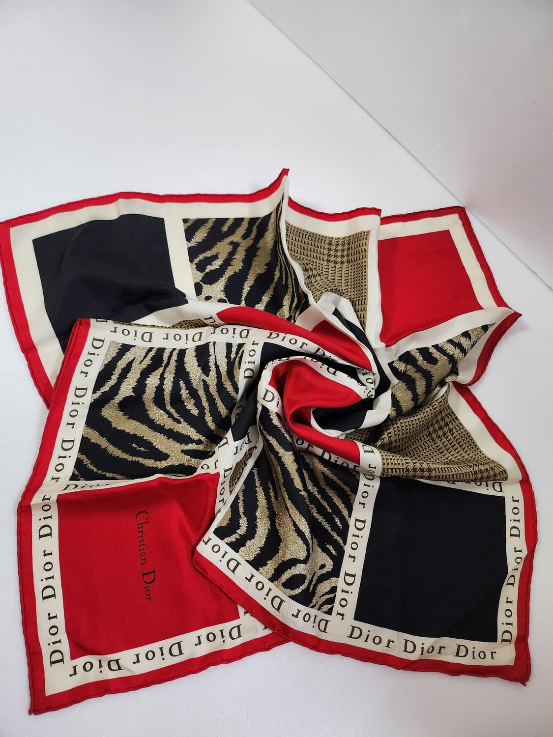 크리스찬디올 스카프 실크스카프 상품이미지4