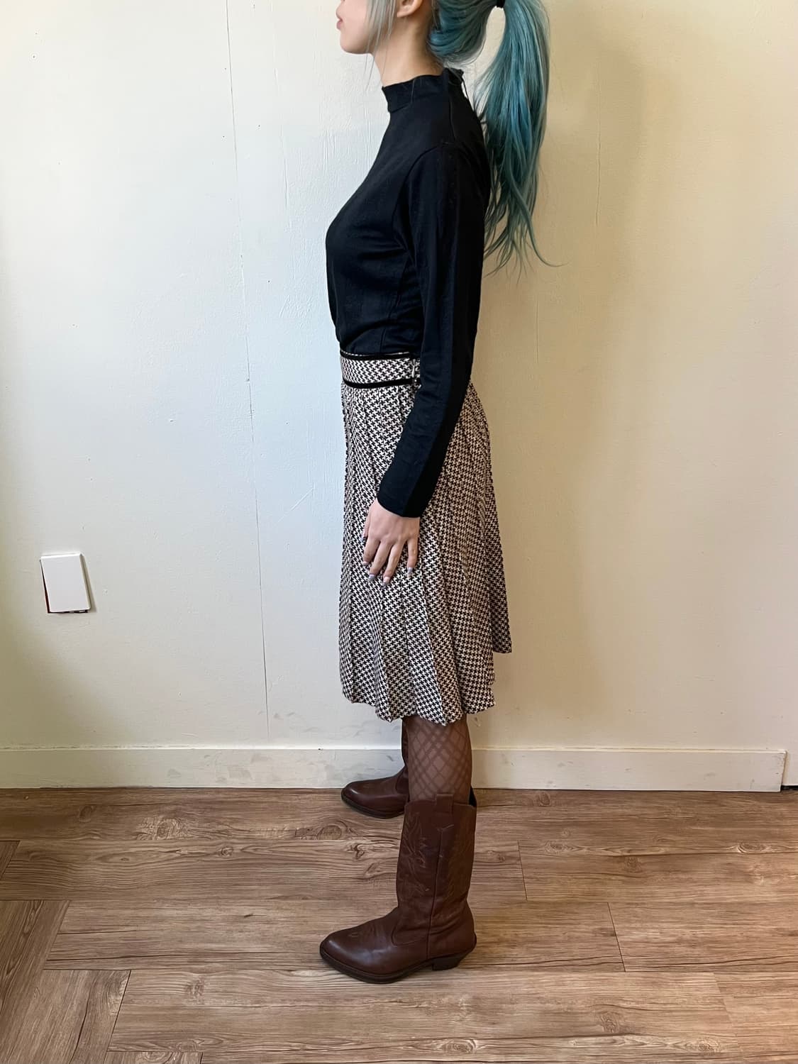 Vingt-trois 트위드 스커트 상품이미지8