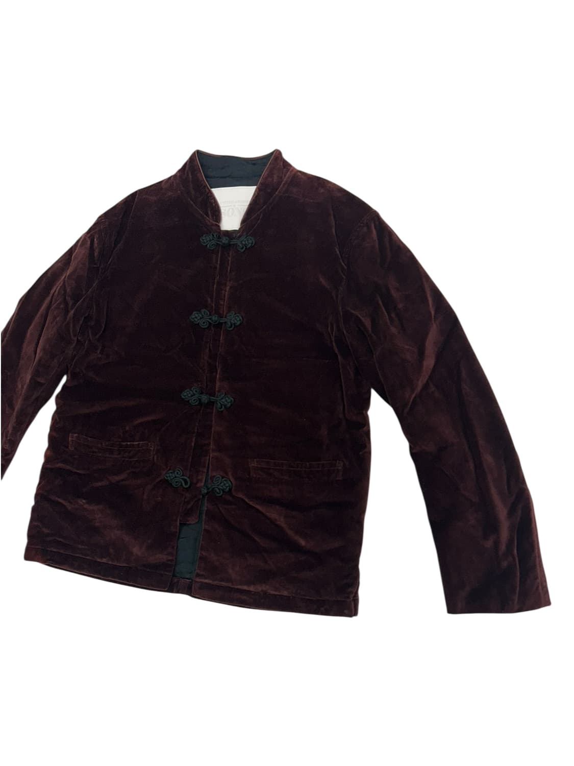 유나이티드 에로우즈 벨벳 차이나 자켓 상품이미지2