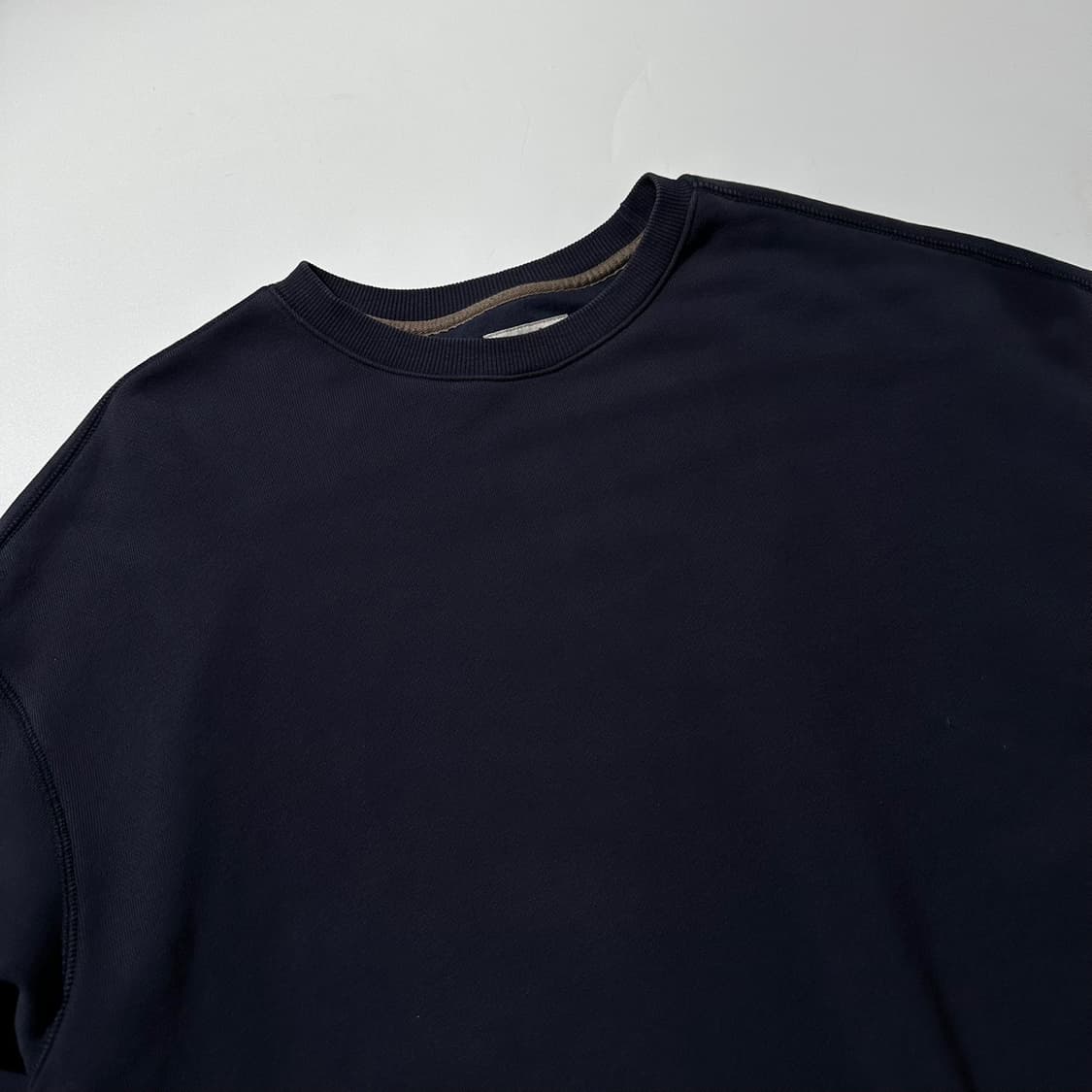 러프사이드 엘보 패치 맨투맨 네이비 상품이미지3