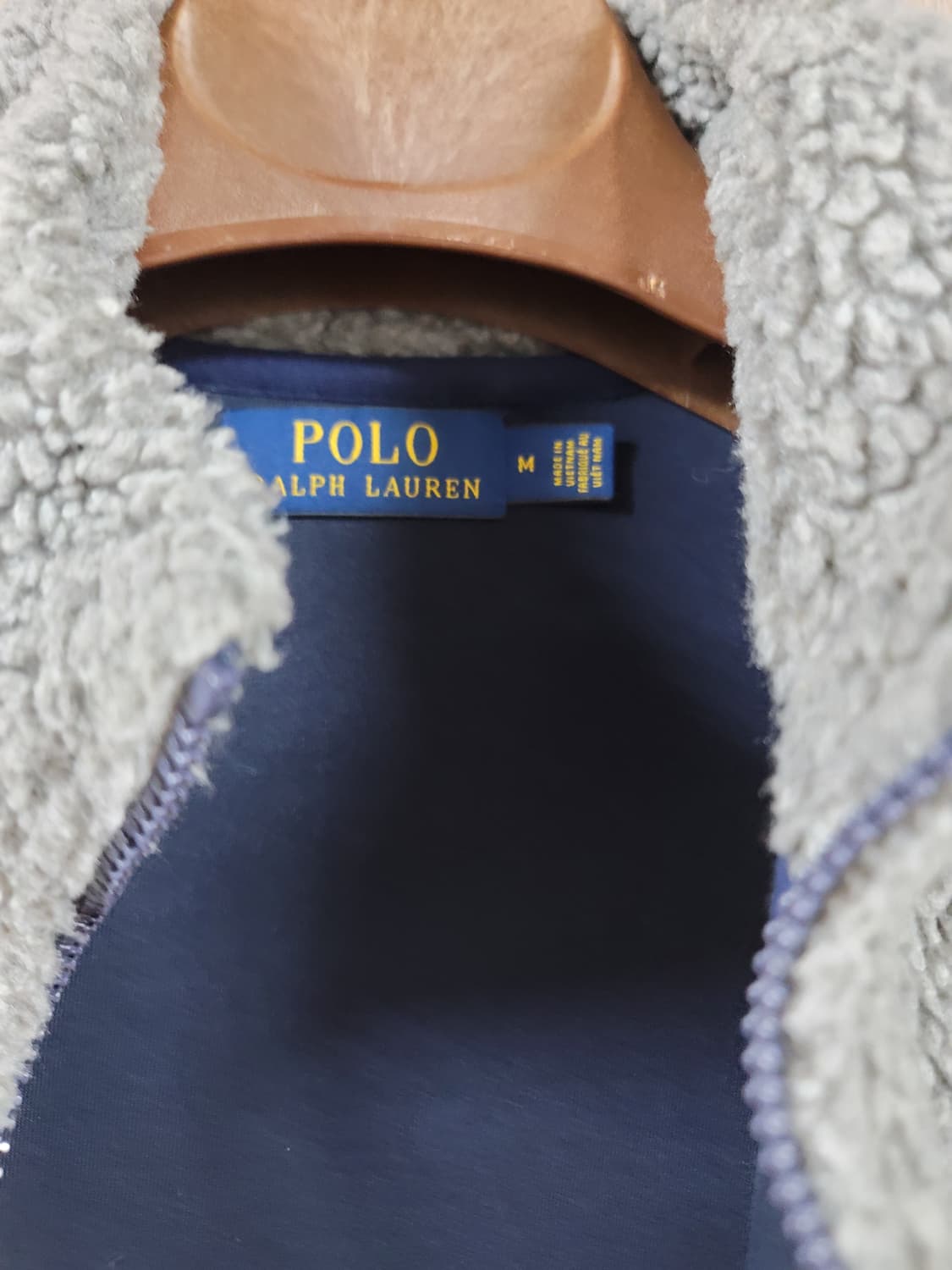 폴로 랄프로렌 쉐르파 플리스 자켓 팝니다. 상품이미지3