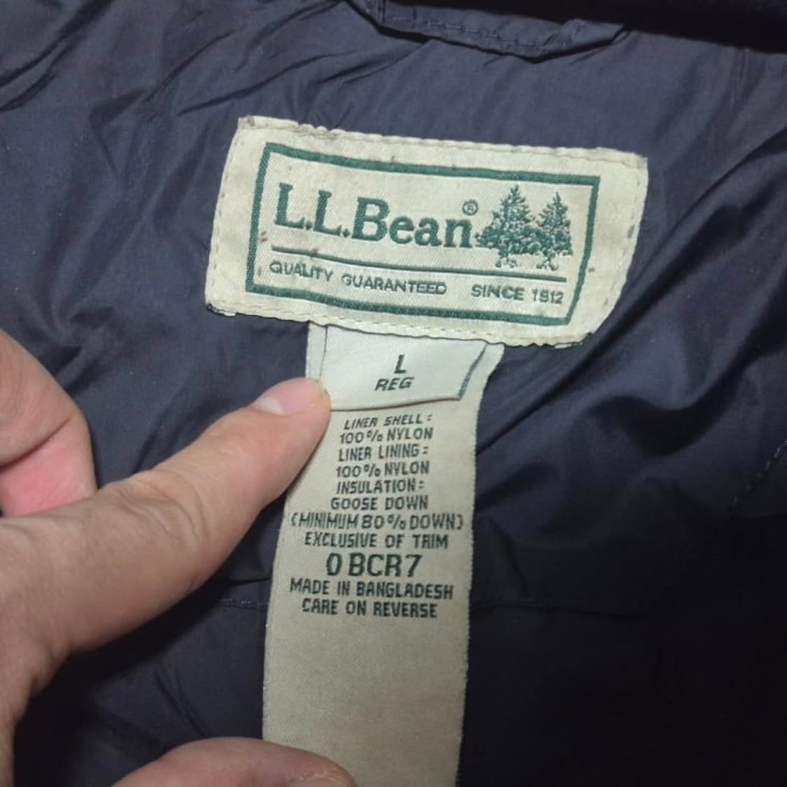 00's 엘엘빈 빈티지 고어텍스 마운틴 파카 L 정품 상품이미지5