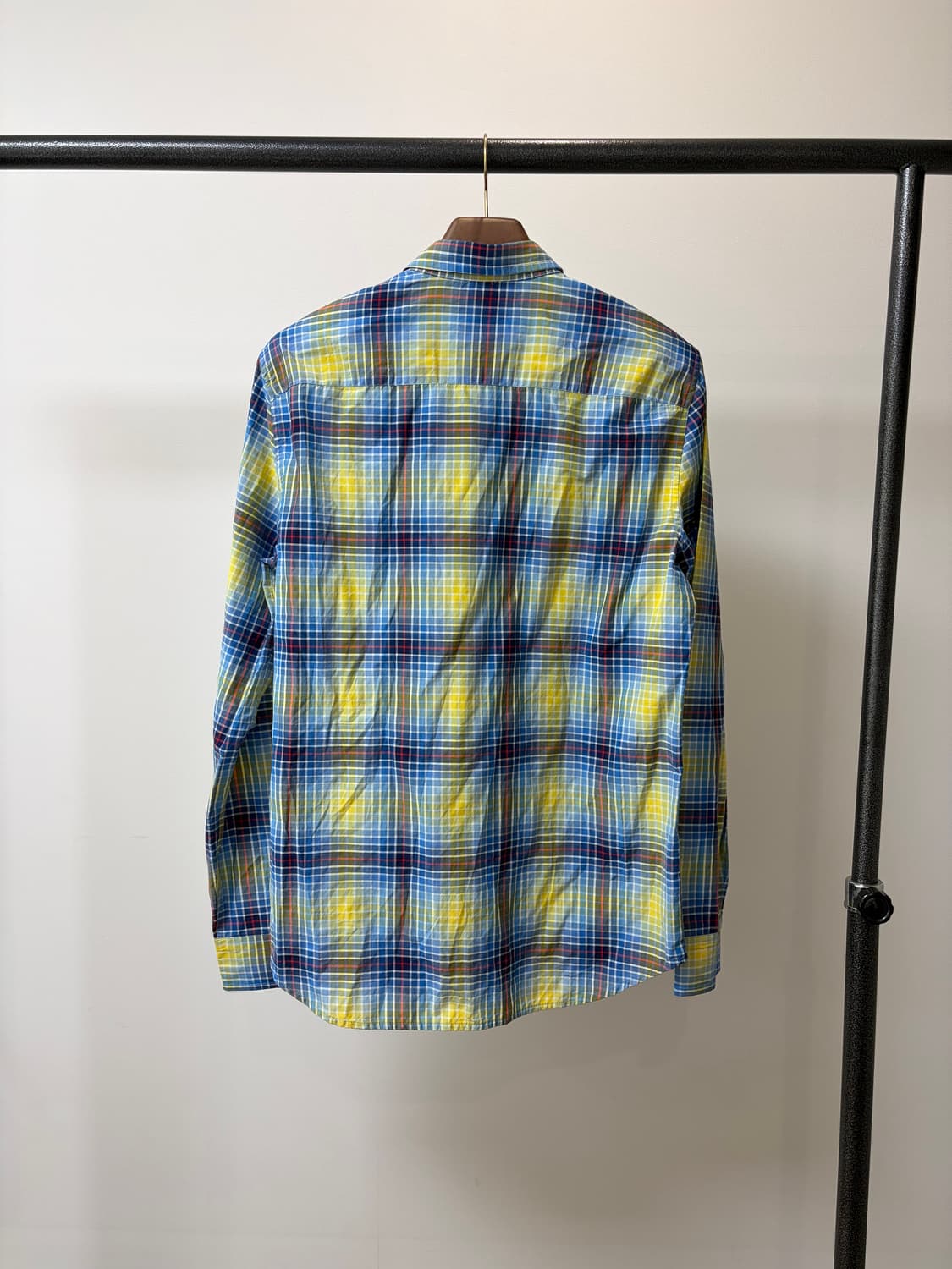 (M) ax 아르마니 익스체인지 멀티체크 셔츠 상품이미지4