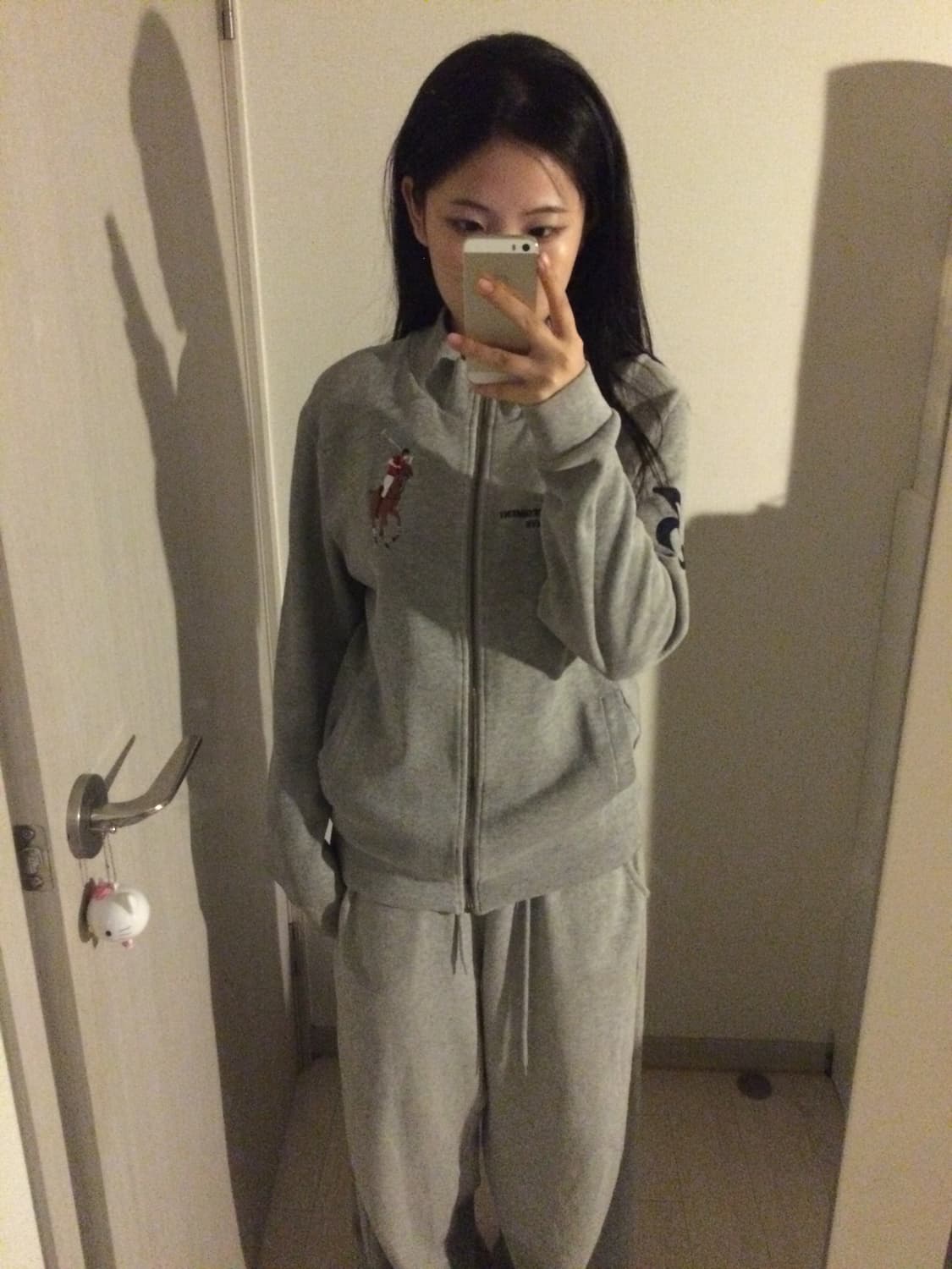 폴로 빅포니 그레이 니트 집업 상품이미지8