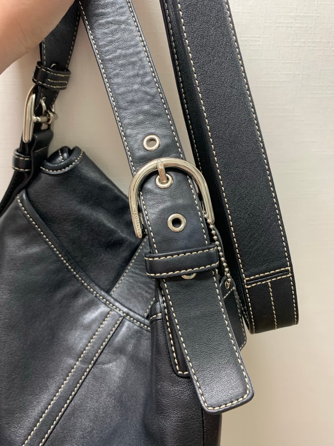 빈티지 코치 버클백 상품이미지6