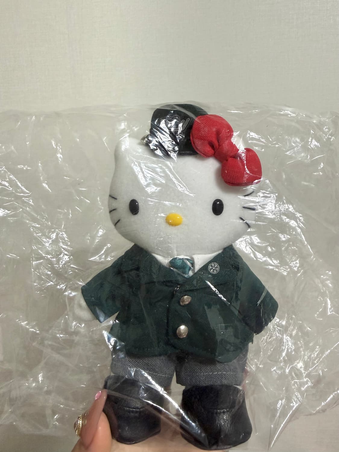 고전키티 역무원 키티 자립인형 상품이미지1