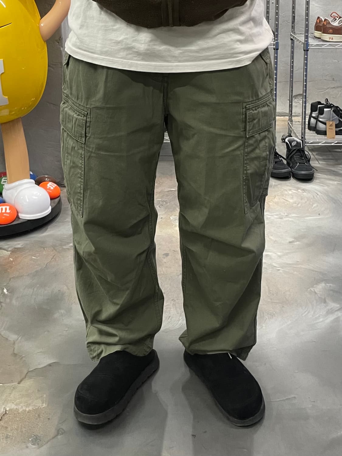 이스트로그 와이드 카고팬츠 상품이미지8