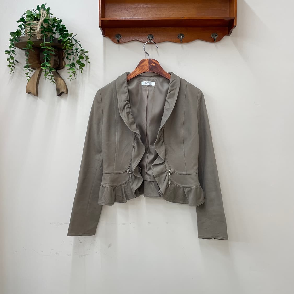 프릴 카라 블레이저 자켓 상품이미지1