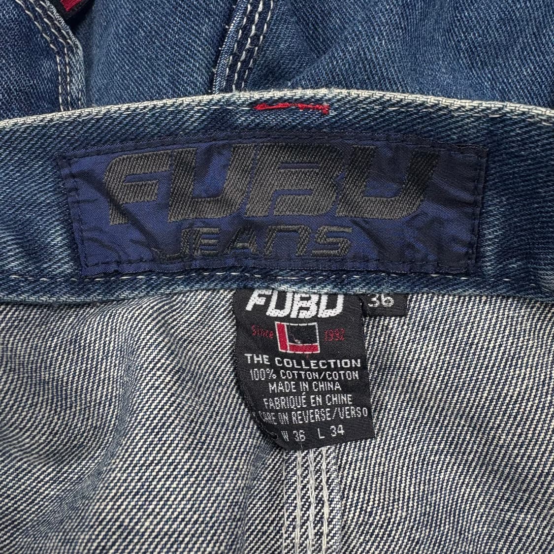 후부 데님 카펱너 팬츠 상품이미지6