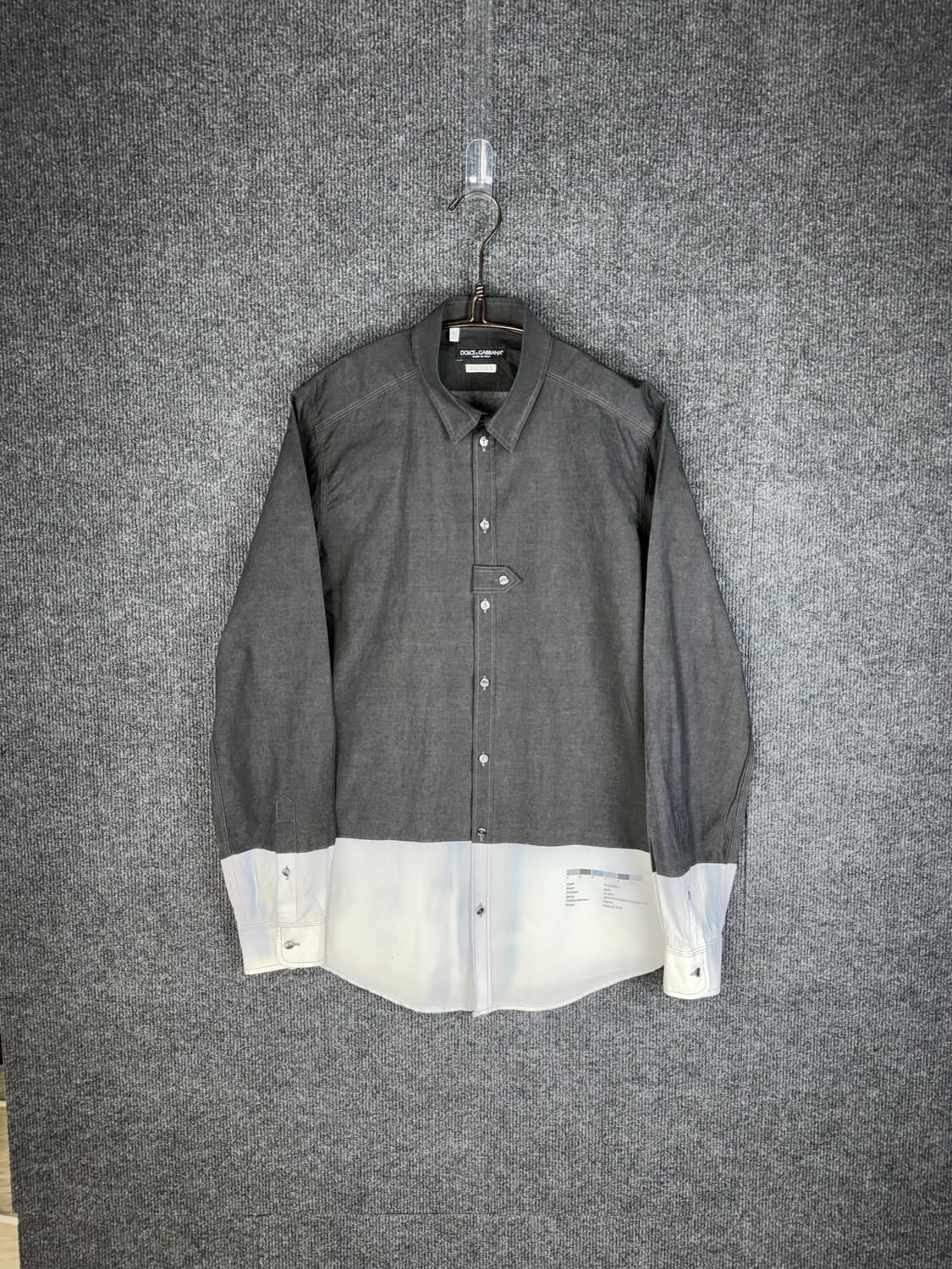 돌체앤가바나 잉크다잉 블럭셔츠 상품이미지1