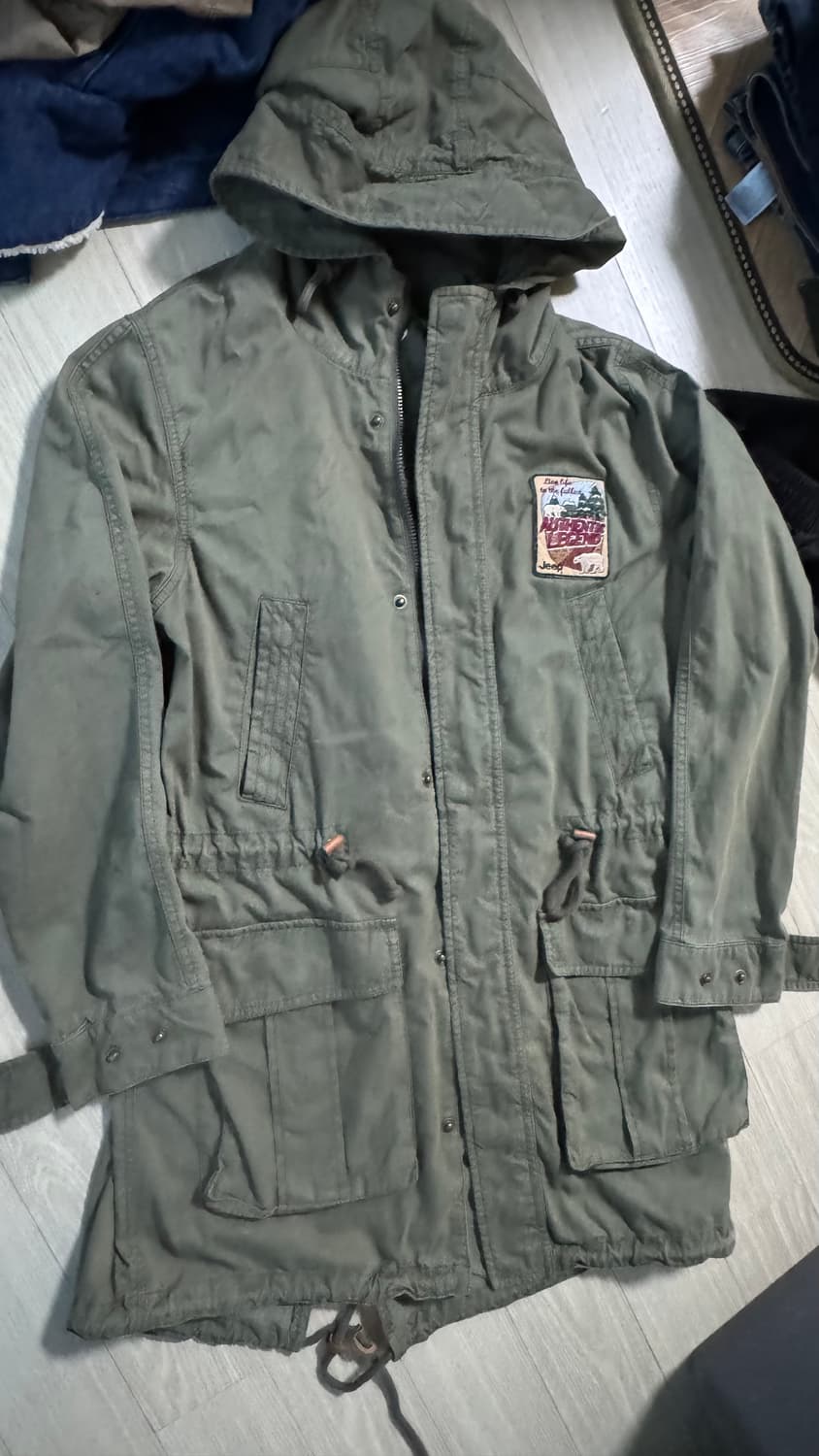 빈티지 Jeep 야상 자켓 판매 상품이미지3