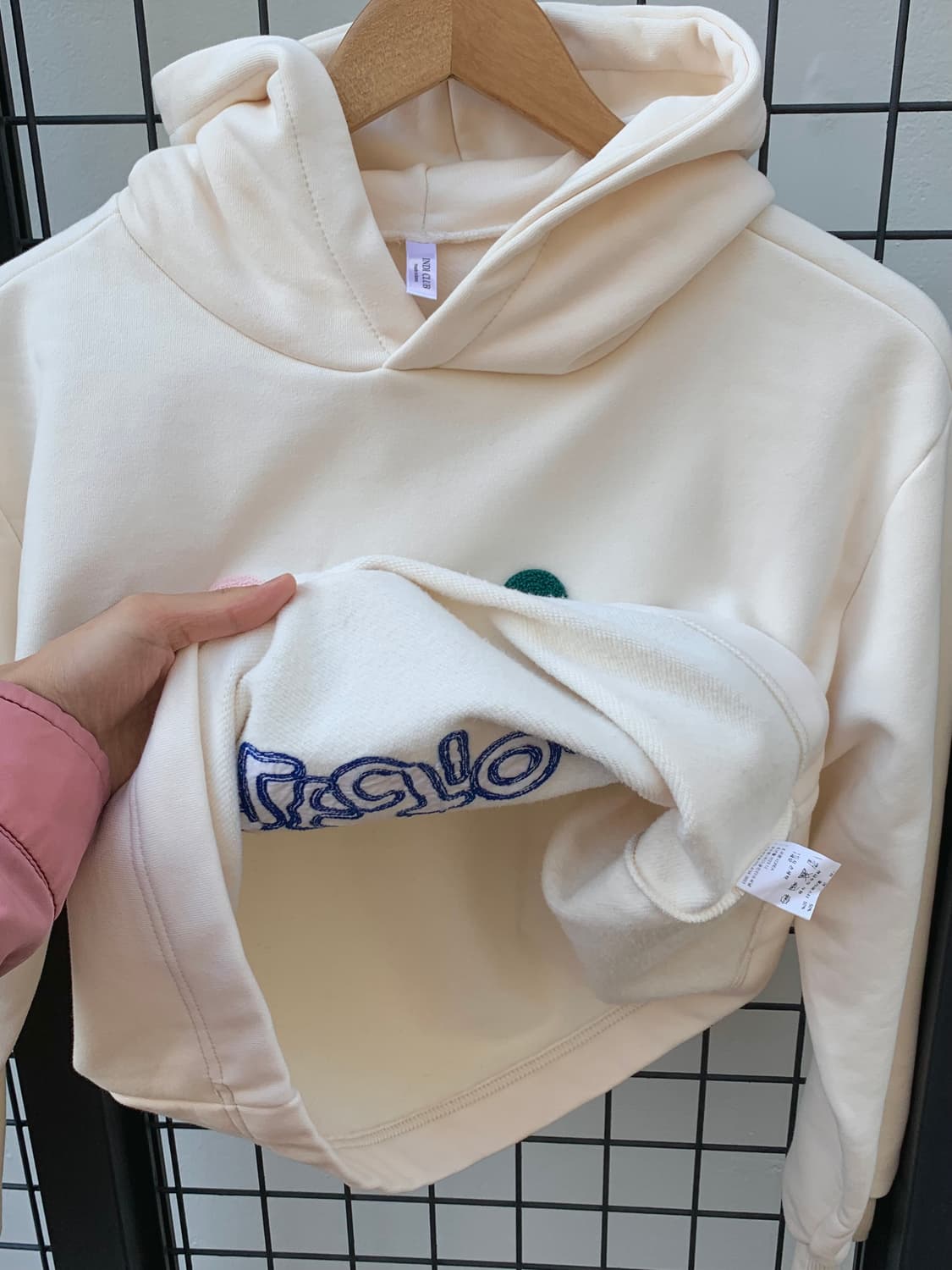 랑방 컬렉션 후디 (cream) 상품이미지6