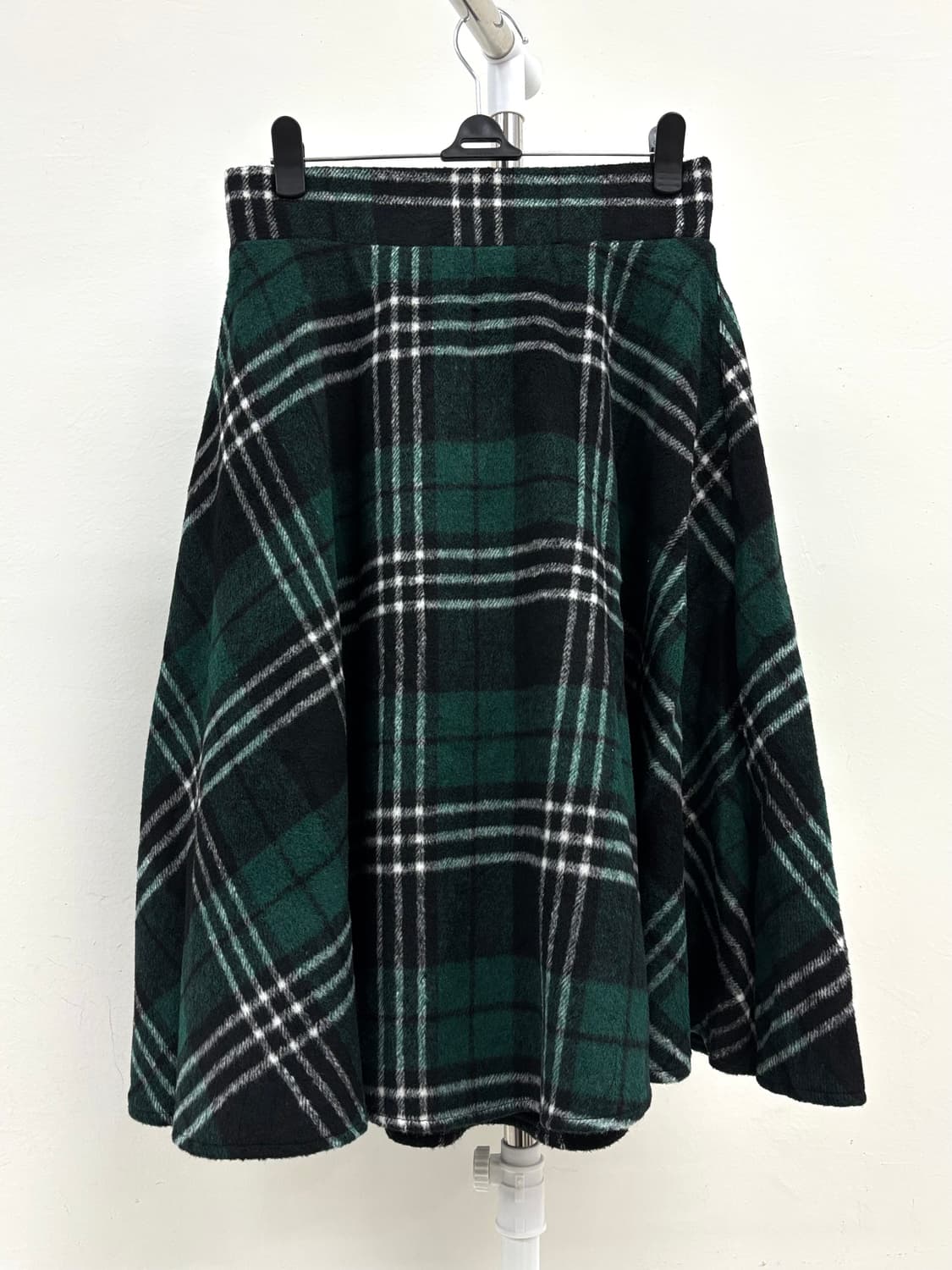 빈티지 체크 스커트 상품이미지4