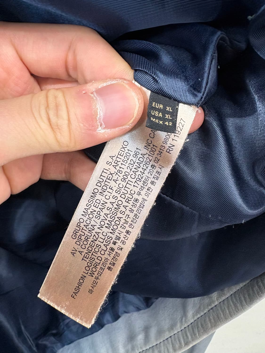 마시모두띠 빈티지 레더 자켓 상품이미지9