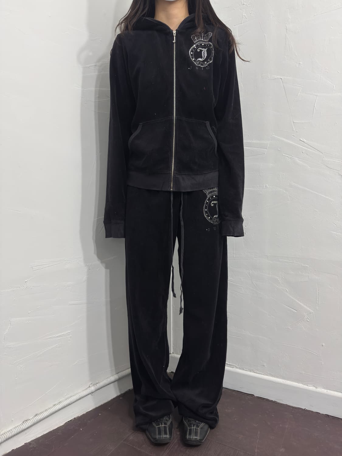 juicy couture velvet set-up 상품이미지1