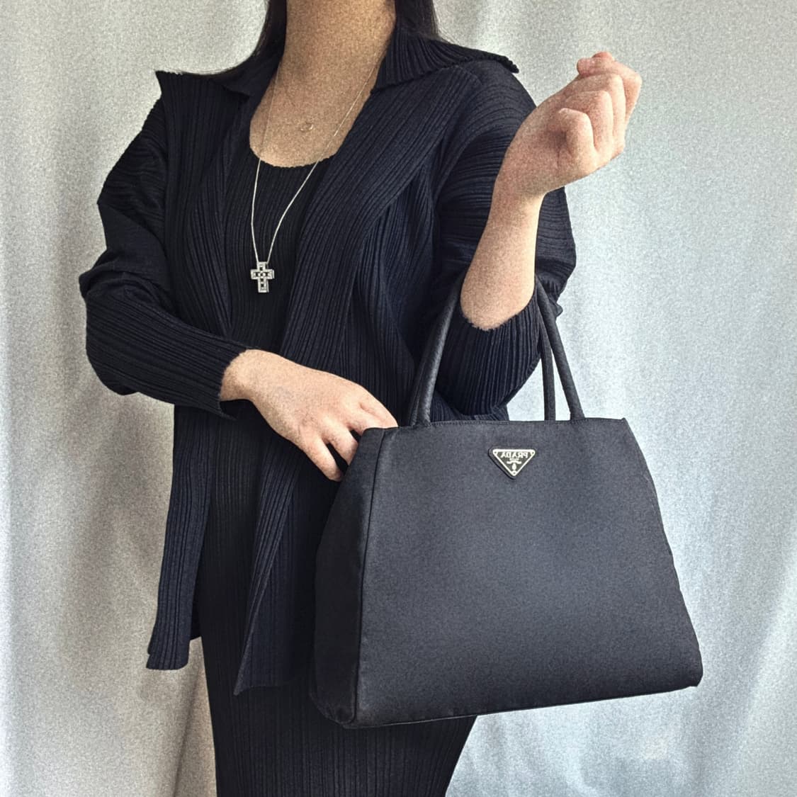 [정품 PRADA] 프라다 포코노 나일론 여성 토트백 상품이미지2