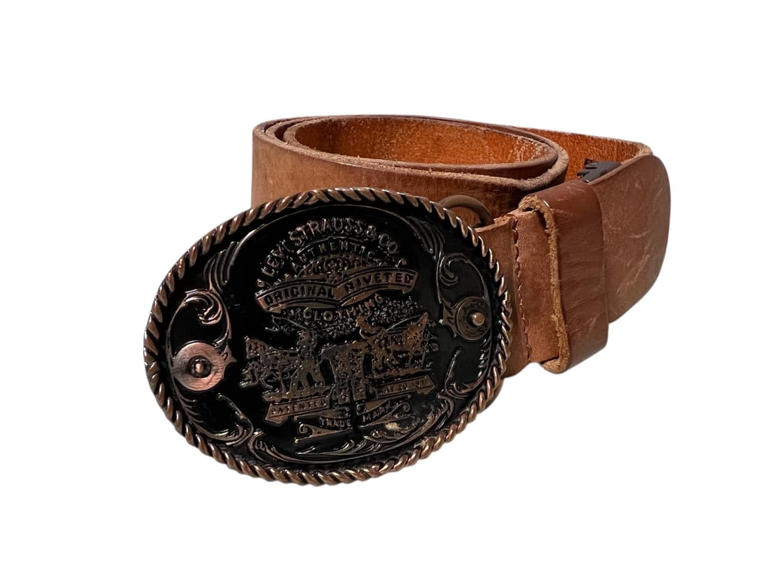 리바이스 가죽 벨트 웨스턴 벨트 상품이미지1