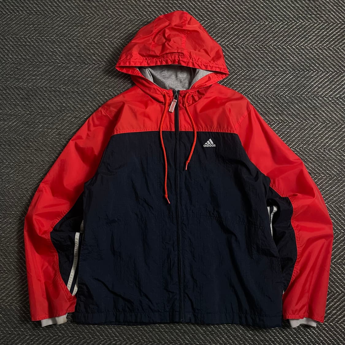 아디다스 올드스쿨 나일론 배색 바람막이o 4646 상품이미지1