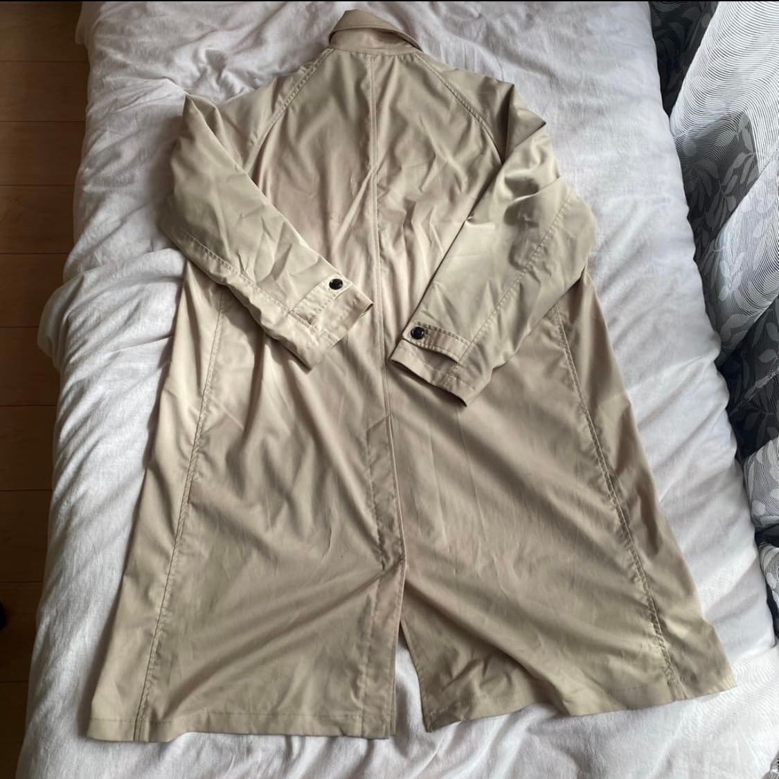 빔즈 하트 아이보리 트렌치 코트 상품이미지2