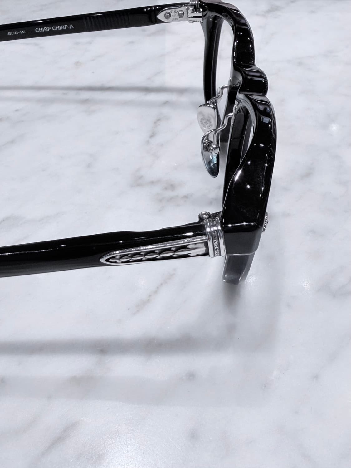 (새상품급) 크롬하츠 처프처프-A 블랙 실버 (CHIRP CHIRP) 상품이미지6