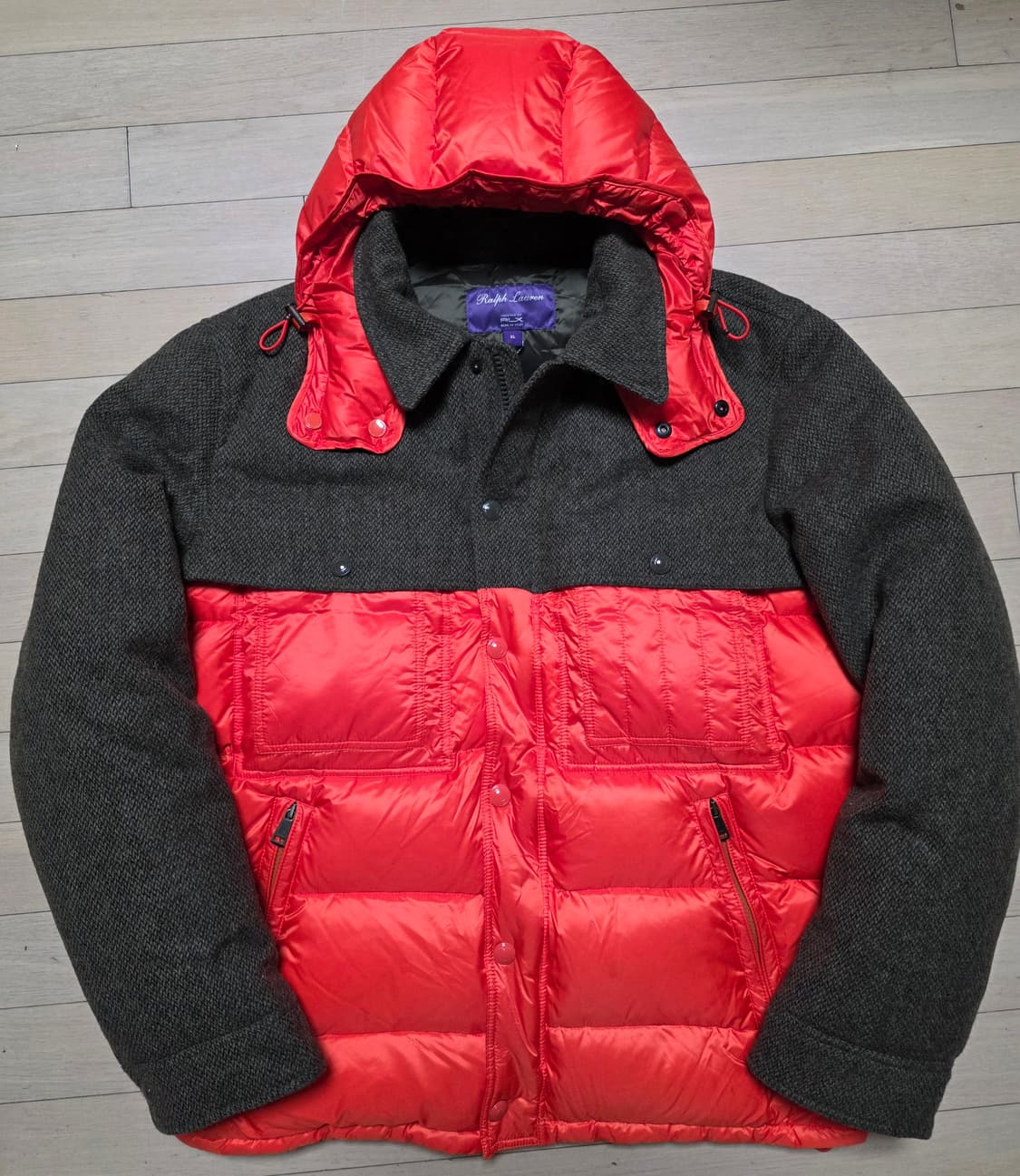 랄프로렌 퍼플라벨 RRL 폴로 / 울트위드 다운 패딩 / XL 상품이미지2