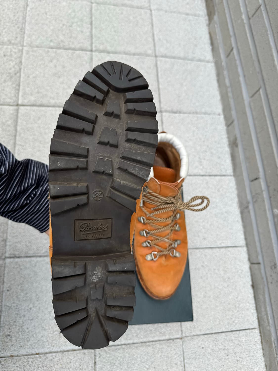 [uk7.5] 파라부트 x 앤드원더 아보리아즈 부츠 상품이미지6