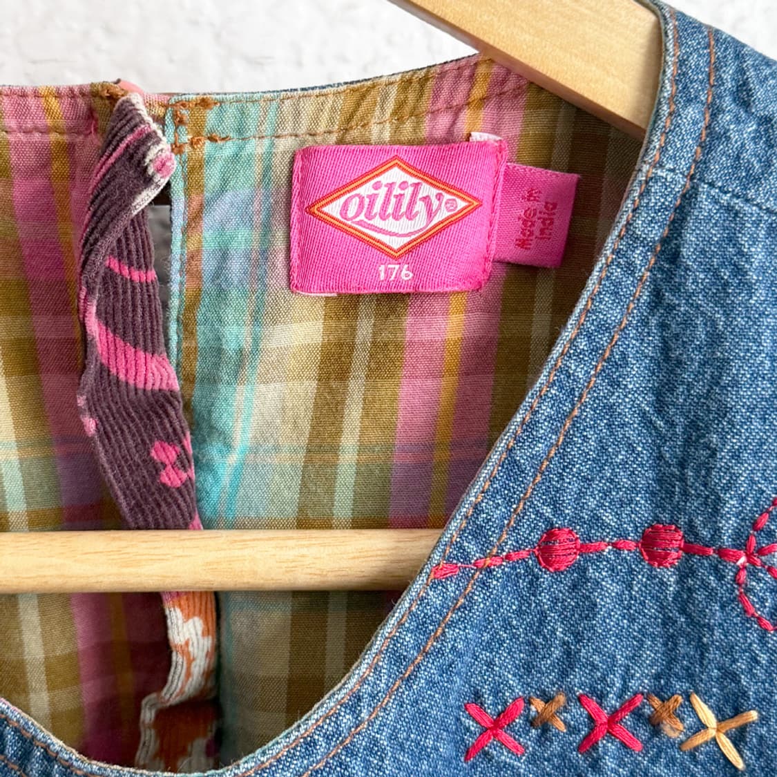 [Oilily] 컬러북 데님 패치 원피스 상품이미지4