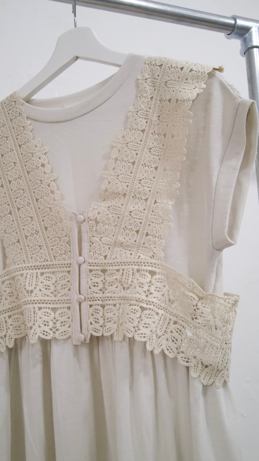 [Rose Farm] crew neck tunic + bustier 상품이미지5