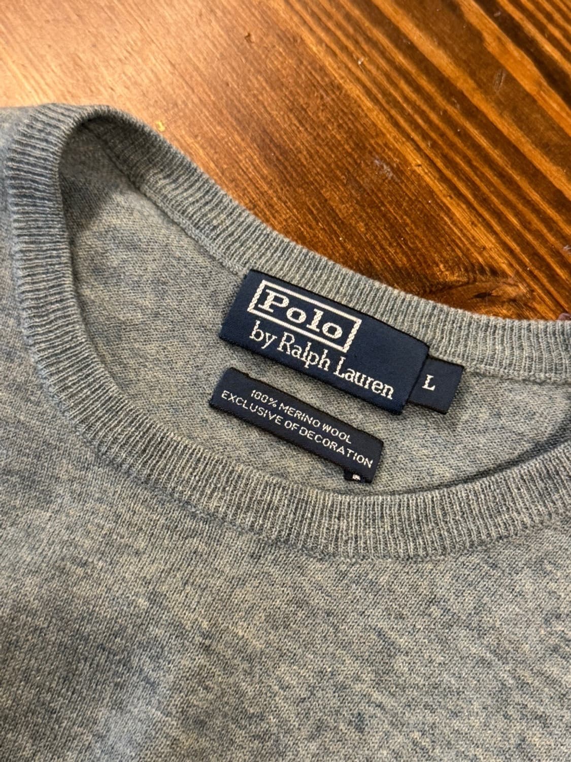 폴로 랄프로렌 메리노울 니트 100 상품이미지7
