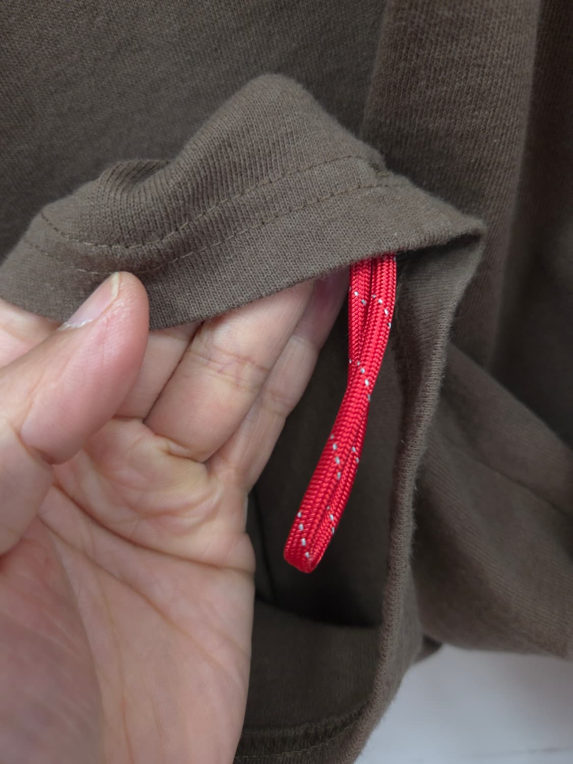 XL USA WHR  웨스턴 하이드로다이나믹 긴팔 티셔츠 브라운 상품이미지7