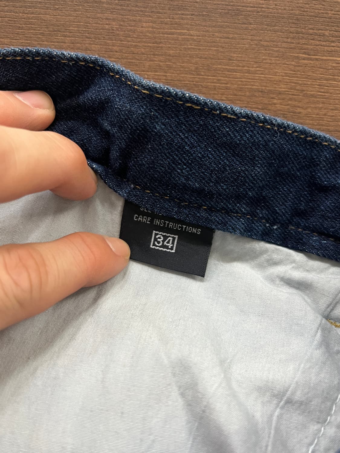 Roca wear 로카웨어 올드스쿨 힙합 인디고 데님 팬츠 상품이미지8