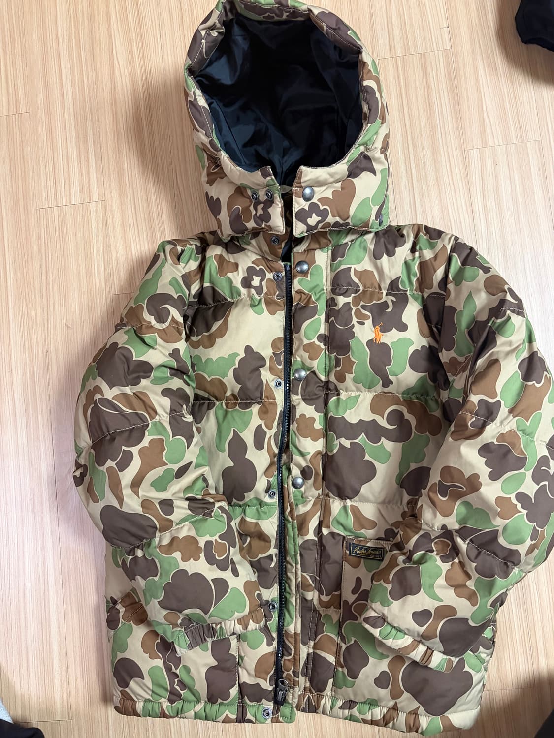 폴로 랄프로렌 밀리터리 숏 패딩 자켓 상품이미지1