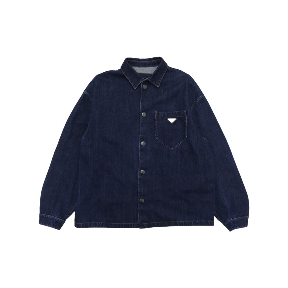 프라다 GEC066 셔츠 자켓 코튼 데님 상품이미지1