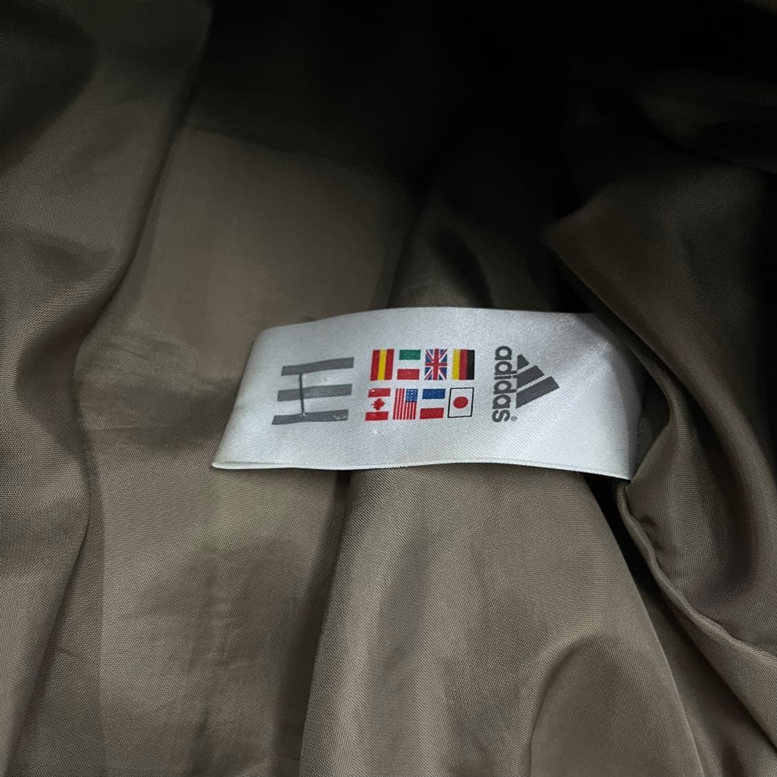 아디다스 울프죠 브라운 가죽 패딩 85 상품이미지7