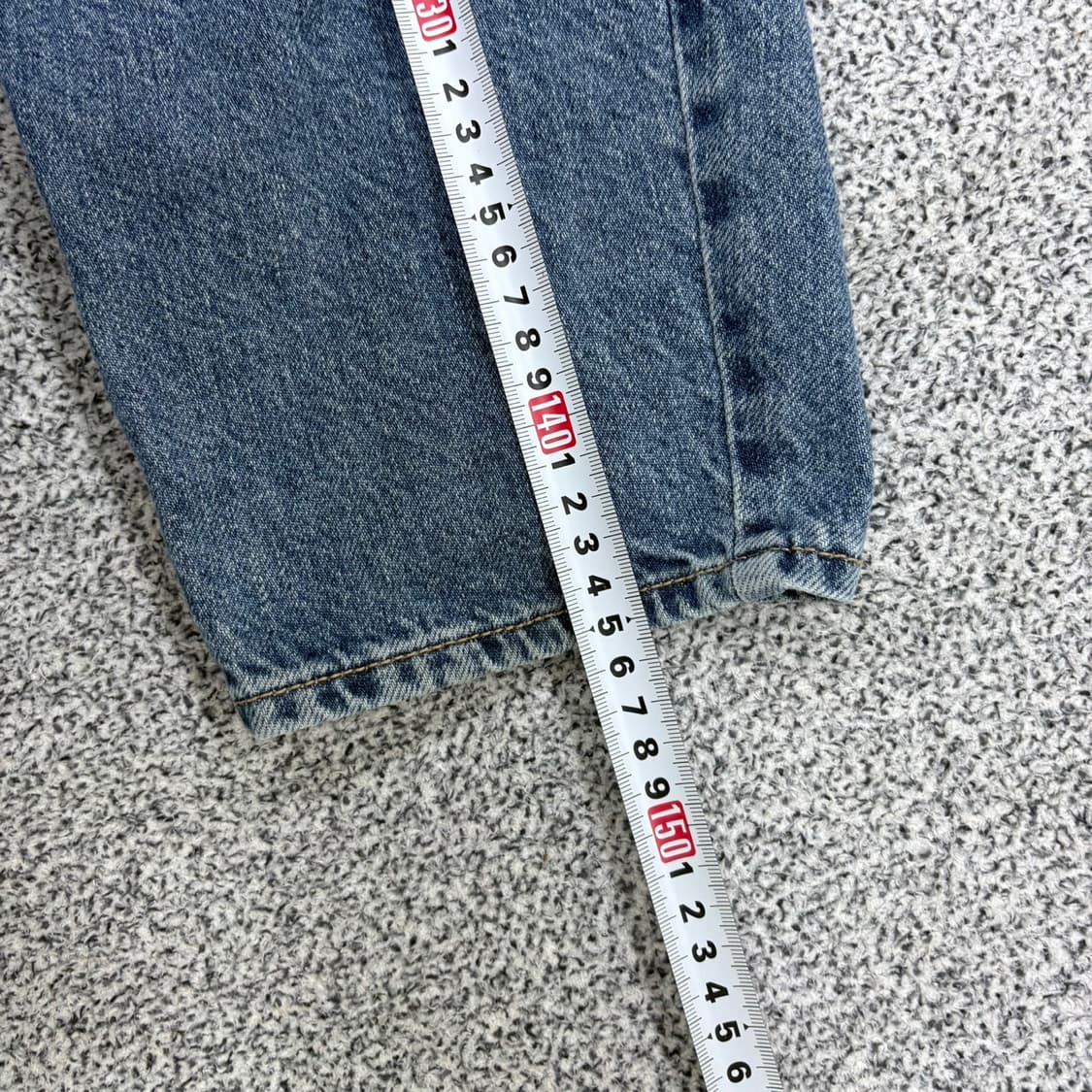 실측확인 자라 데님 점프수트 0406J 상품이미지5