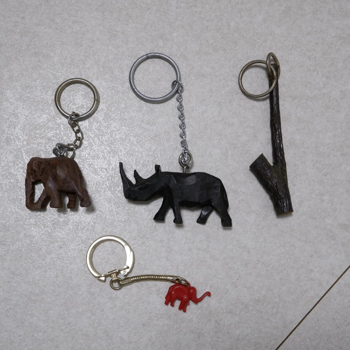 빈티지 동물 키링 상품이미지1