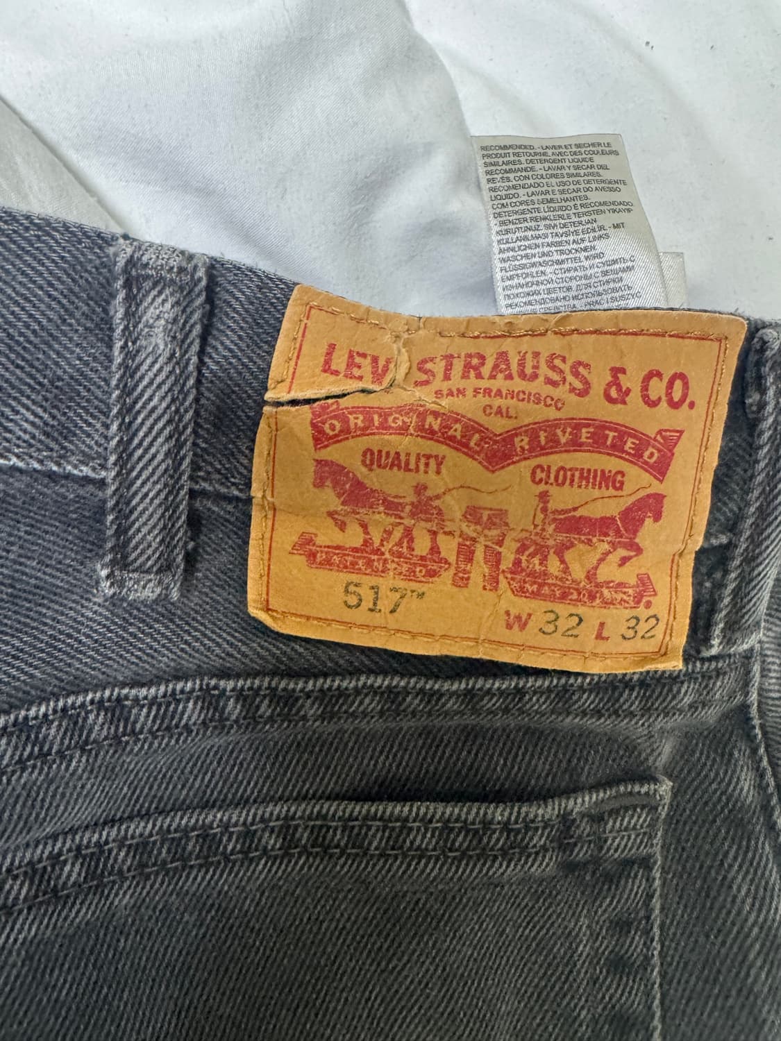 90‘s Levis 리바이스 vintage 517 32 상품이미지4