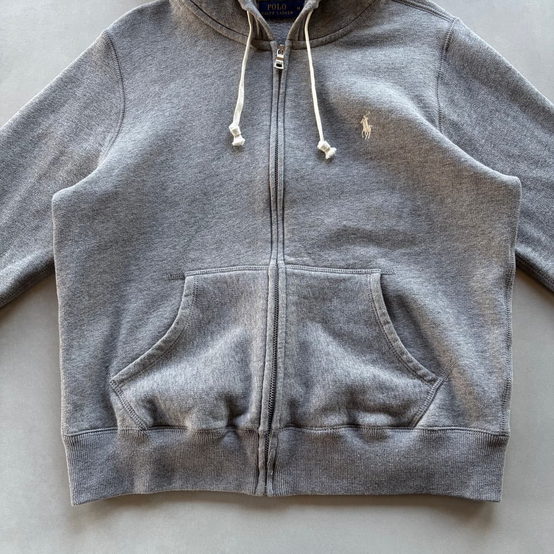 [M]폴로 랄프로렌 그레이 기모 후드집업  상품이미지4