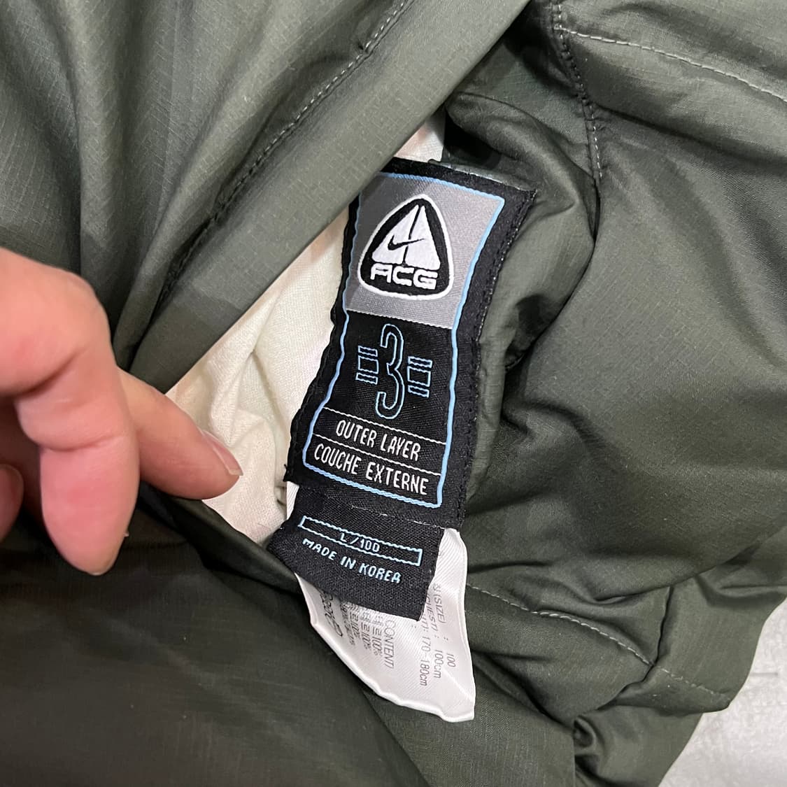  나이키 acg 배색 리버시블 패딩 y14561 상품이미지8