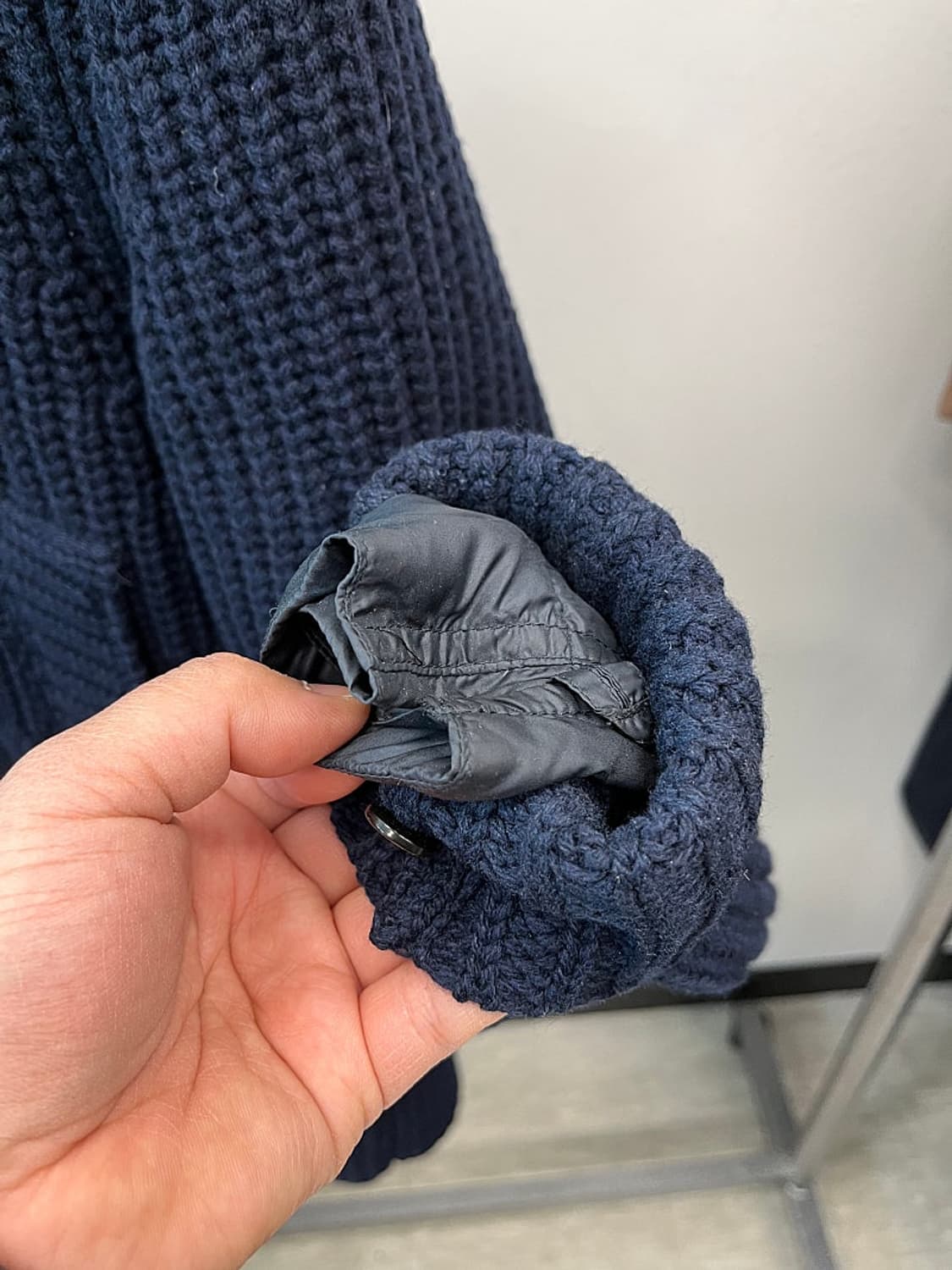 100) 에르노 와플 롱니트  상품이미지4