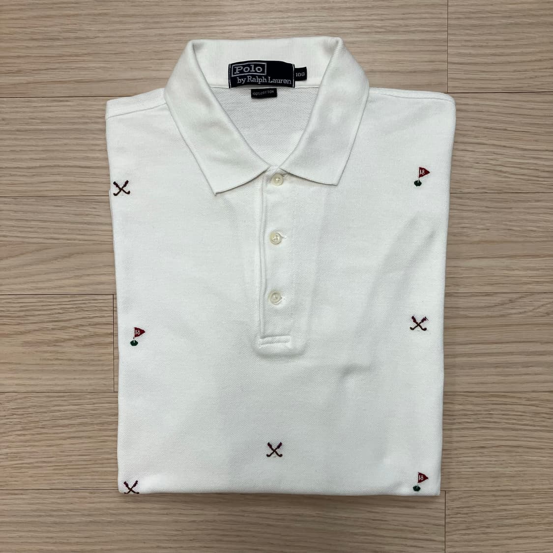 [Polo] 90s 폴로 랄프로렌 자수 반팔 카라티 상품이미지8