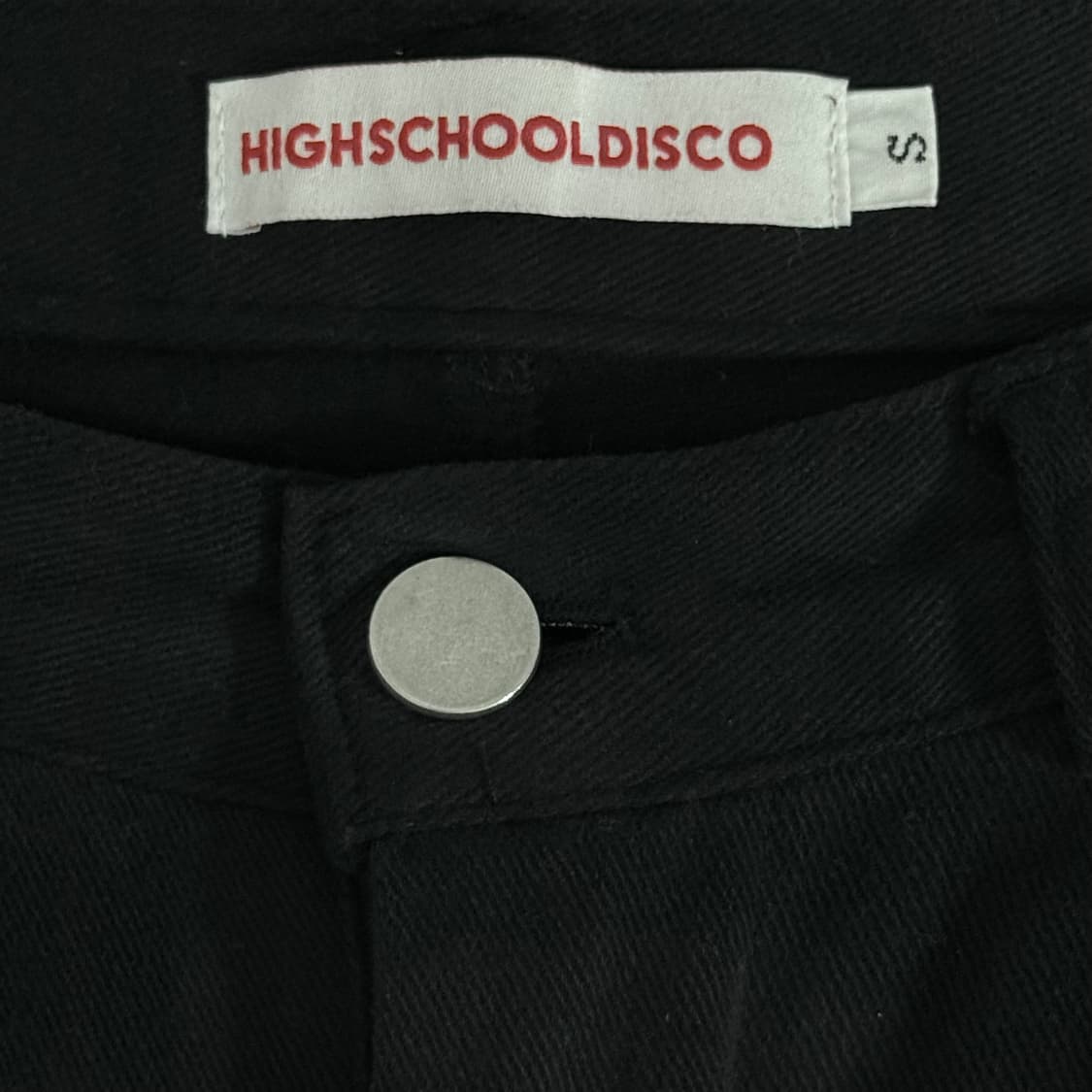 하이스쿨디스코 리본 셔링 부츠컷 피치 코튼 팬츠 상품이미지6