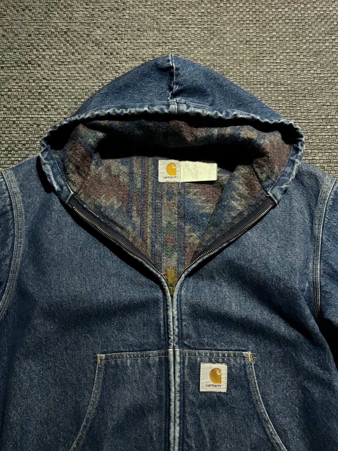 90s 칼하트 아즈텍 액티브 JB848 LARGE USA🇺🇸 상품이미지5