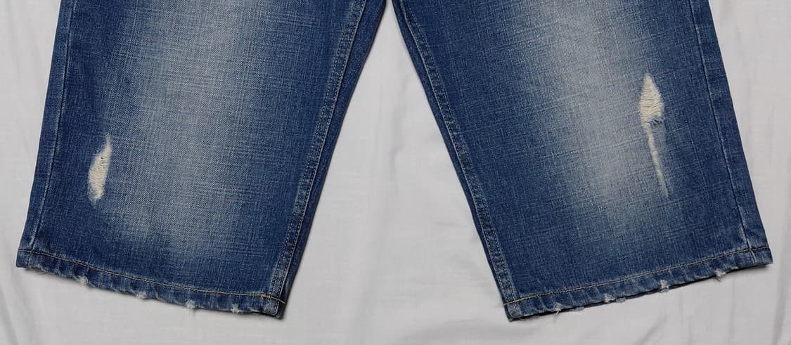 [M] 도미네이트(Dominate) 에스닉 포인트 빈티지 데님 반바지 상품이미지4