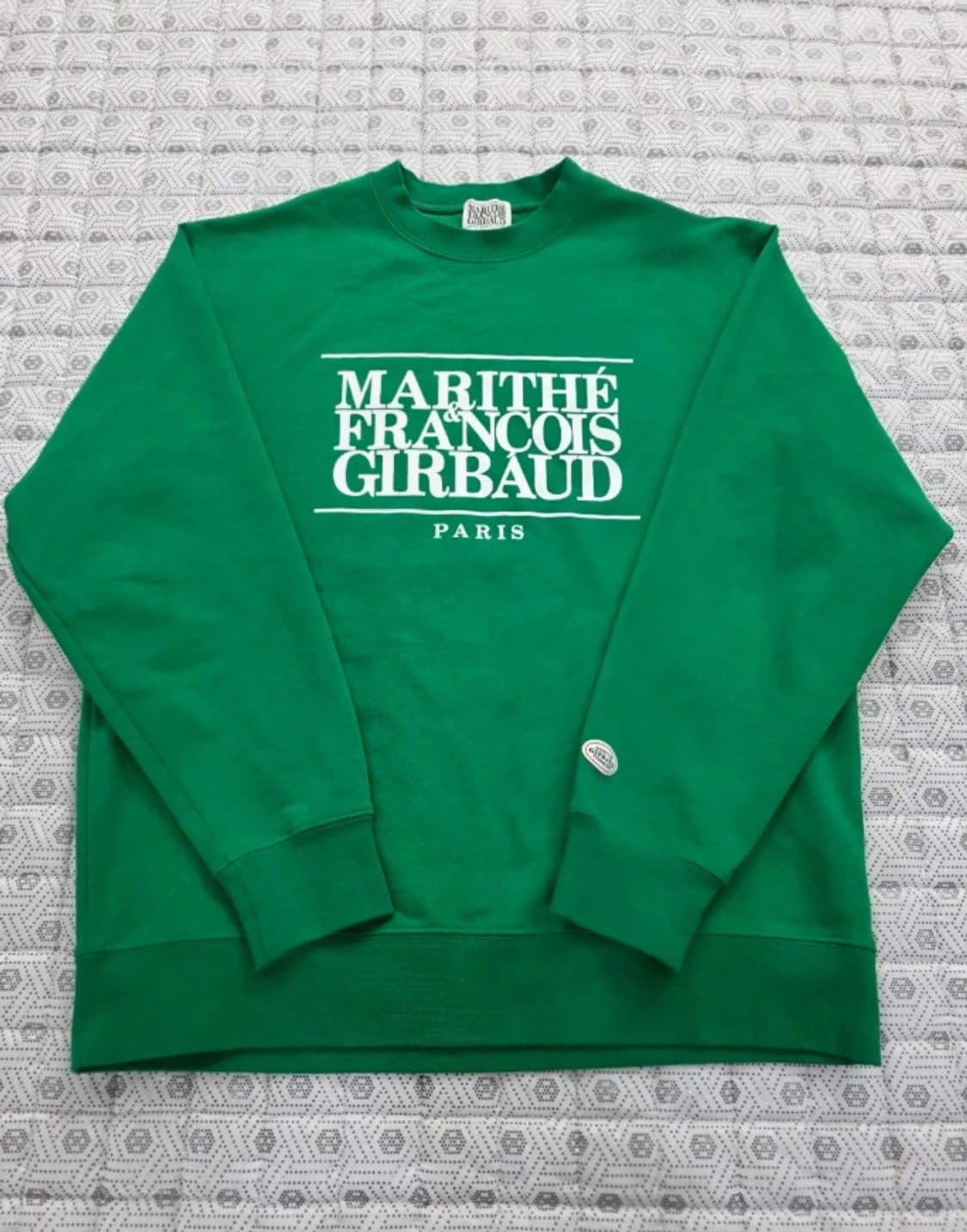 마리떼 프랑소와 저버 맨투맨 그린 100 상품이미지2