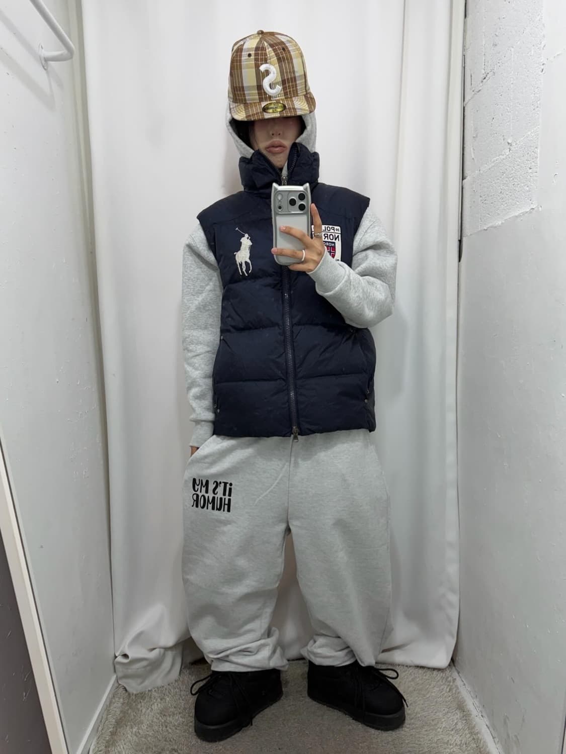 Polo Big Pony Padded Vest ⭐️Rare⭐️  상품이미지4