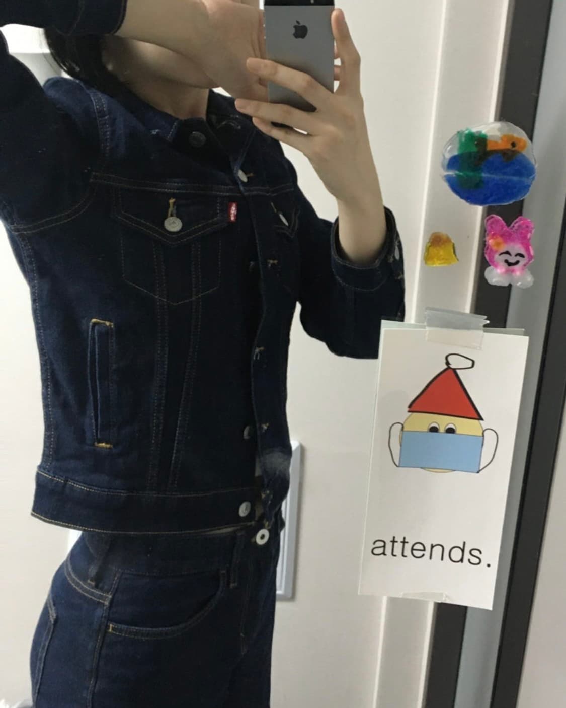 levis 리바이스 청자켓 xs 상품이미지4