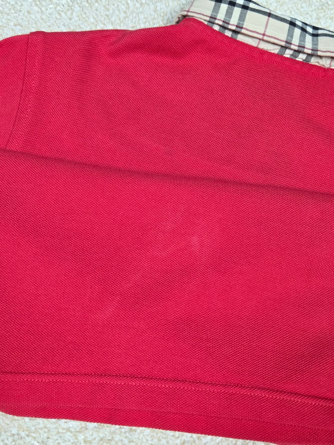 [버버리] 런던 노바체크 카라 반팔 티셔츠 | S00033 상품이미지8