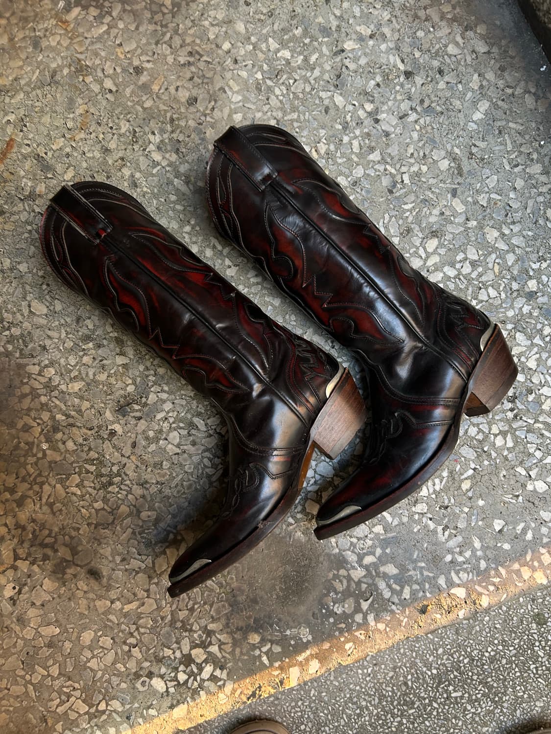 2000s vintage western boots 상품이미지4